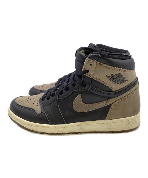 NIKE（ナイキ）NIKE (ナイキ) Air Jordan 1 Retro High ブラウン×ブラック サイズ:26.5cmの古着・服飾アイテム