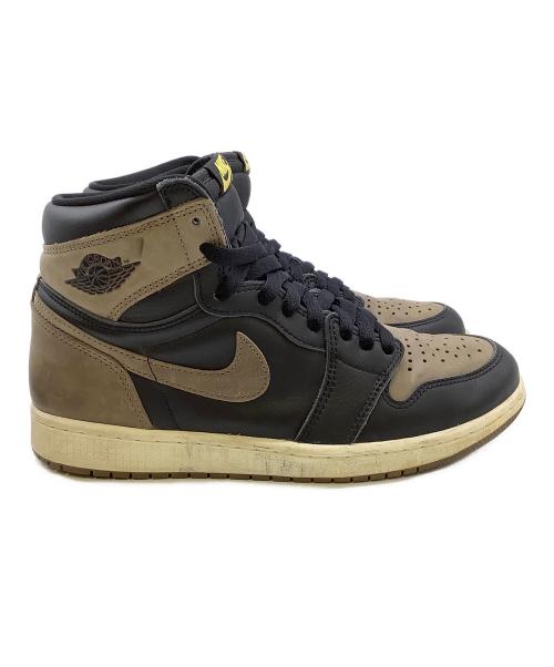 NIKE（ナイキ）NIKE (ナイキ) Air Jordan 1 Retro High ブラウン×ブラック サイズ:26.5cmの古着・服飾アイテム