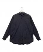 COMOLIコモリ）の古着「長袖シャツ」｜ブラック