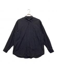 COMOLI（コモリ）の古着「長袖シャツ」｜ブラック