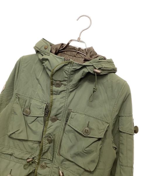 Hysteric Glamour（ヒステリックグラマー）Hysteric Glamour (ヒステリックグラマー) プリマロフト ナイロンミリタリージャケット オリーブ サイズ:Sサイズの古着・服飾アイテム