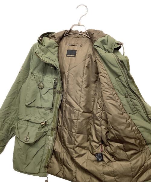 Hysteric Glamour（ヒステリックグラマー）Hysteric Glamour (ヒステリックグラマー) プリマロフト ナイロンミリタリージャケット オリーブ サイズ:Sサイズの古着・服飾アイテム