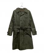 ADDICT CLOTHESアディクト クローズ）の古着「WAXED COTTON SINGLE DISPATCH COAT」｜グリーン