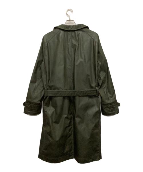 ADDICT CLOTHES（アディクト クローズ）ADDICT CLOTHES (アディクト クローズ) WAXED COTTON SINGLE DISPATCH COAT グリーン サイズ:38の古着・服飾アイテム