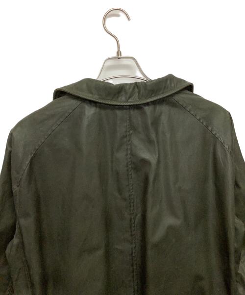 ADDICT CLOTHES（アディクト クローズ）ADDICT CLOTHES (アディクト クローズ) WAXED COTTON SINGLE DISPATCH COAT グリーン サイズ:38の古着・服飾アイテム