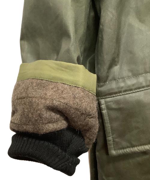 ADDICT CLOTHES（アディクト クローズ）ADDICT CLOTHES (アディクト クローズ) WAXED COTTON SINGLE DISPATCH COAT グリーン サイズ:38の古着・服飾アイテム