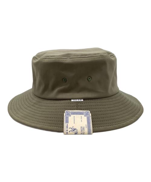 THE H.W.DOG&CO.（エイチダブリュードッグアンドコー）THE H.W.DOG&CO. (エイチダブリュードッグアンドコー) ハット オリーブ×グレー 未使用品の古着・服飾アイテム