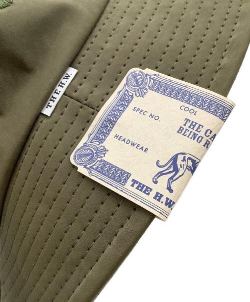 THE H.W.DOG&CO.（エイチダブリュードッグアンドコー）THE H.W.DOG&CO. (エイチダブリュードッグアンドコー) ハット オリーブ×グレー 未使用品の古着・服飾アイテム