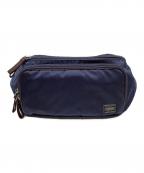 PORTERポーター）の古着「ウエストバッグ」｜ネイビー