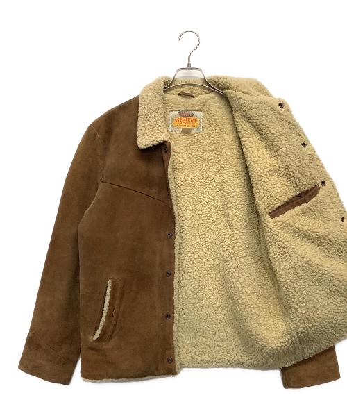 SUGAR CANE（シュガーケーン）SUGAR CANE (シュガーケーン) 裏ボアジャケット ブラウン サイズ:不明の古着・服飾アイテム