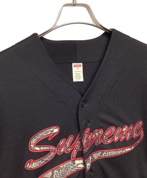 SUPREME（シュプリーム）SUPREME (シュプリーム) ベースボールシャツ ブラック サイズ:Mの古着・服飾アイテム