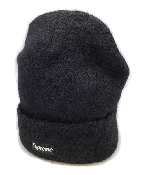 SUPREME（シュプリーム）Supreme (シュプリーム) ニット帽　Mohair Beanie ブラックの古着・服飾アイテム