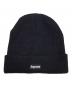 Supreme (シュプリーム) ニット帽　Mohair Beanie ブラック：8000円