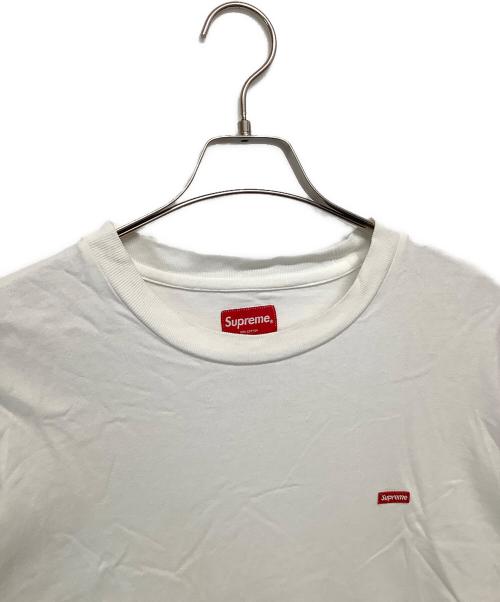 SUPREME（シュプリーム）Supreme (シュプリーム) small box Logo L/S Tee ホワイト サイズ:Lの古着・服飾アイテム
