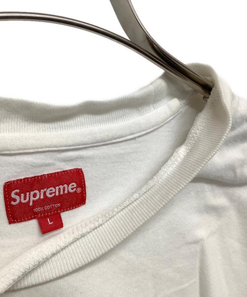 SUPREME（シュプリーム）Supreme (シュプリーム) small box Logo L/S Tee ホワイト サイズ:Lの古着・服飾アイテム