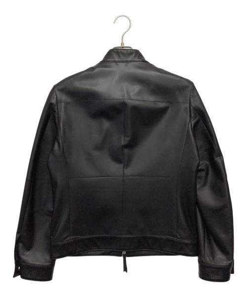 COMME CA MEN（コムサ・メン）COMME CA MEN (コムサ・メン) レザージャケット ブラック サイズ:Mの古着・服飾アイテム