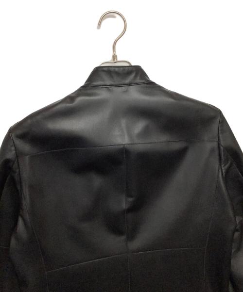 COMME CA MEN（コムサ・メン）COMME CA MEN (コムサ・メン) レザージャケット ブラック サイズ:Mの古着・服飾アイテム