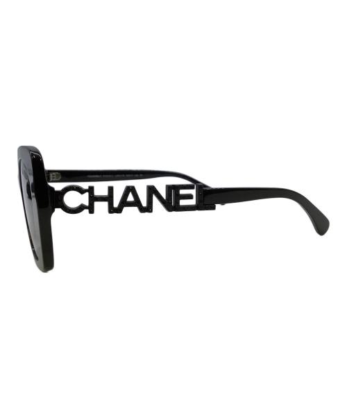 CHANEL（シャネル）CHANEL (シャネル) サングラス ブラック サイズ:53◻︎17の古着・服飾アイテム
