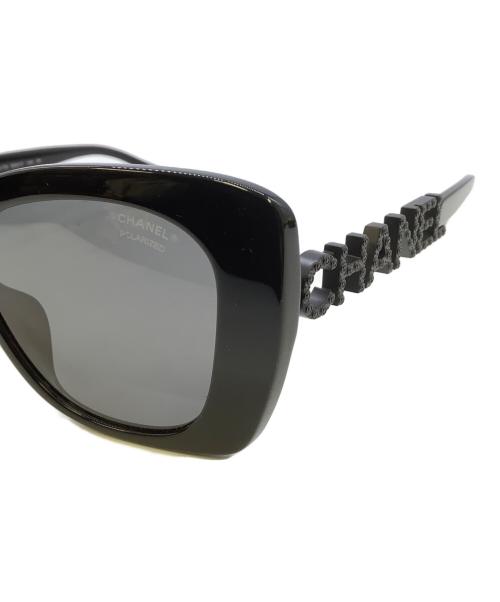 CHANEL（シャネル）CHANEL (シャネル) サングラス ブラック サイズ:53◻︎17の古着・服飾アイテム