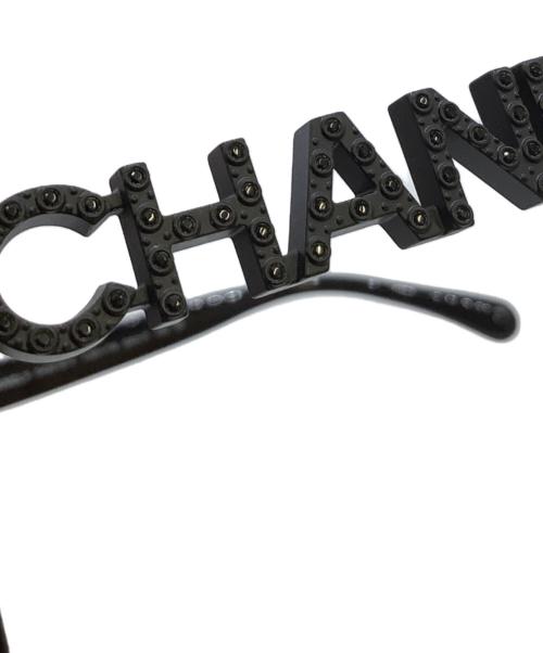 CHANEL（シャネル）CHANEL (シャネル) サングラス ブラック サイズ:53◻︎17の古着・服飾アイテム