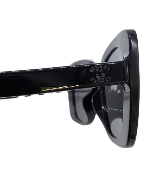 CHANEL（シャネル）CHANEL (シャネル) サングラス ブラック サイズ:53◻︎17の古着・服飾アイテム