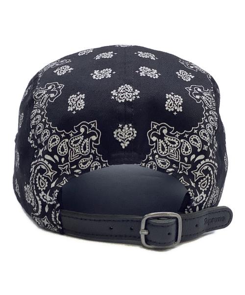 SUPREME（シュプリーム）SUPREME (シュプリーム) Bandana Camp Cap ブラックの古着・服飾アイテム