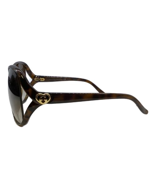 GUCCI（グッチ）GUCCI (グッチ) サングラス ブラウン サイズ:62◻︎13の古着・服飾アイテム