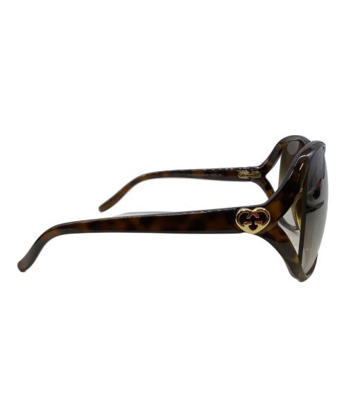 GUCCI（グッチ）GUCCI (グッチ) サングラス ブラウン サイズ:62◻︎13の古着・服飾アイテム