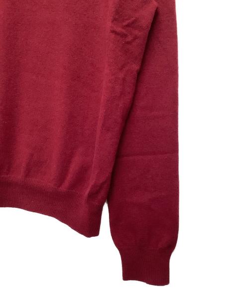 PLAY COMME des GARCONS（プレイコムデギャルソン）PLAY COMME des GARCONS (プレイコムデギャルソン) 厚手ニット ワインレッド サイズ:Mの古着・服飾アイテム
