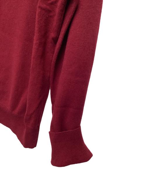 PLAY COMME des GARCONS（プレイコムデギャルソン）PLAY COMME des GARCONS (プレイコムデギャルソン) 厚手ニット ワインレッド サイズ:Mの古着・服飾アイテム