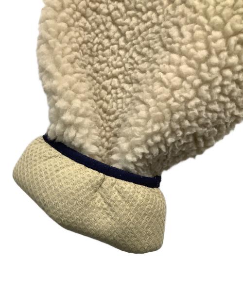 Patagonia（パタゴニア）Patagonia (パタゴニア) フリースジャケット ベージュ×ネイビー サイズ:sの古着・服飾アイテム