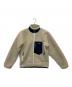 Patagonia（パタゴニア）の古着「フリースジャケット」｜ベージュ×ネイビー