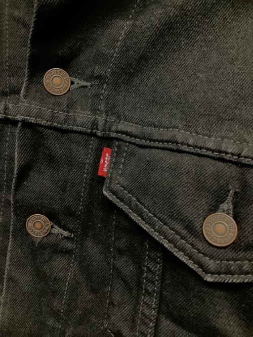 LEVI'S（リーバイス）LEVI'S (リーバイス) デニムジャケット ブラック サイズ:Sの古着・服飾アイテム