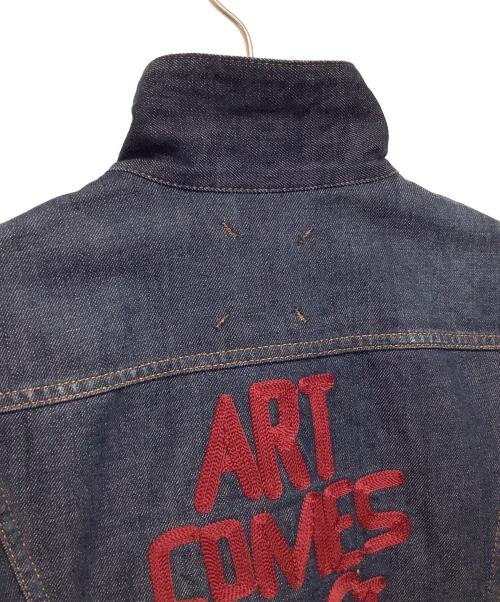 AVEC CES FRERES BY ART COMES FIRST（アヴェック セ フレール アート カムズ ファースト）AVEC CES FRERES BY ART COMES FIRST (アヴェック セ フレール アート カムズ ファースト) デニムジャケット サイズ:36の古着・服飾アイテム