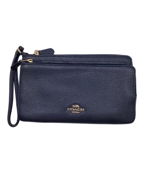COACH（コーチ）COACH (コーチ) 長財布 ネイビーの古着・服飾アイテム