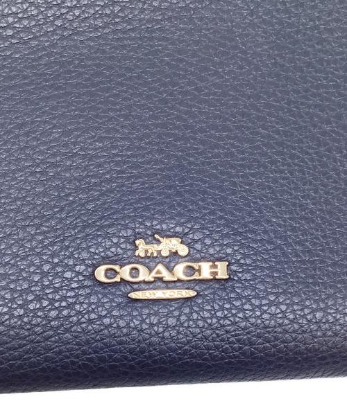 COACH（コーチ）COACH (コーチ) 長財布 ネイビーの古着・服飾アイテム