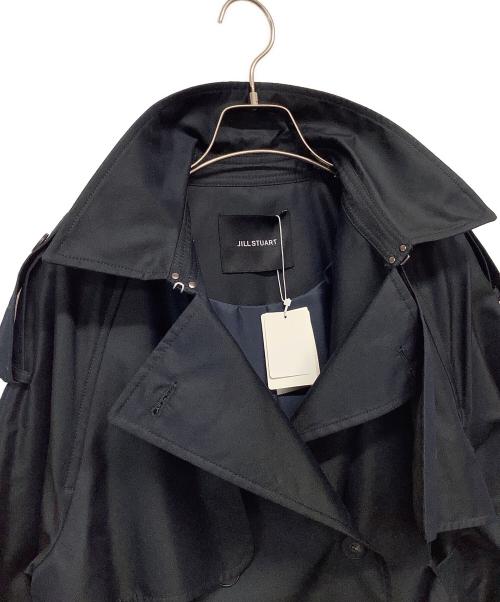 JILL STUART（ジルスチュアート）JILL STUART (ジルスチュアート) トレンチコート ネイビー サイズ:S 未使用品の古着・服飾アイテム