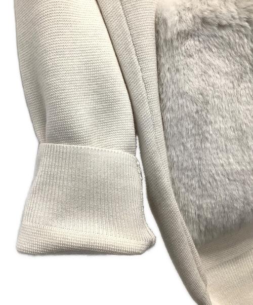 BALLSEY（ボールジィ）BALLSEY (ボールジィ) 厚手カーディガン ベージュ サイズ:Sの古着・服飾アイテム