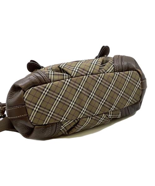 BURBERRY BLUE LABEL（バーバリー ブルー レーベル）BURBERRY BLUE LABEL (バーバリーロンドンブルーレーベル) ショルダーバッグ ブラウンの古着・服飾アイテム