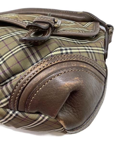 BURBERRY BLUE LABEL（バーバリー ブルー レーベル）BURBERRY BLUE LABEL (バーバリーロンドンブルーレーベル) ショルダーバッグ ブラウンの古着・服飾アイテム