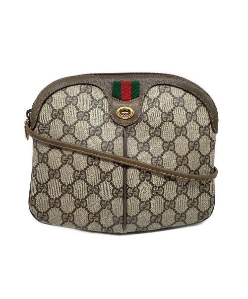 GUCCI（グッチ）GUCCI (グッチ) ショルダーバッグ　GUCCI ブラウンの古着・服飾アイテム