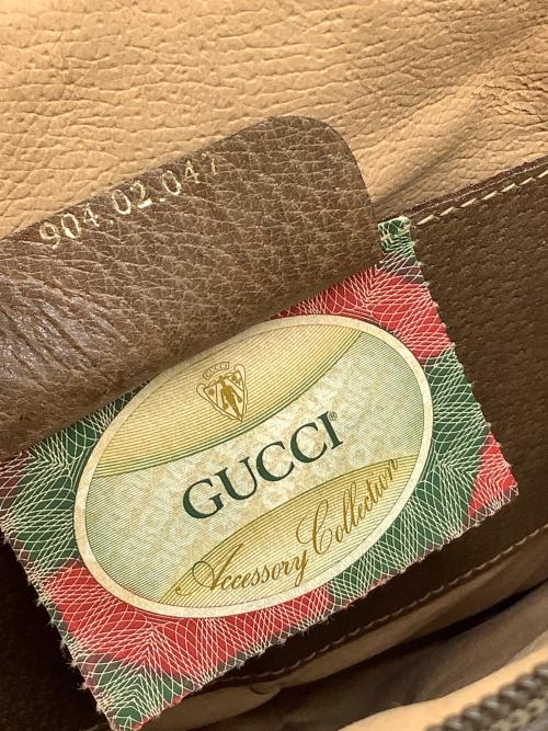GUCCI（グッチ）GUCCI (グッチ) ショルダーバッグ　GUCCI ブラウンの古着・服飾アイテム