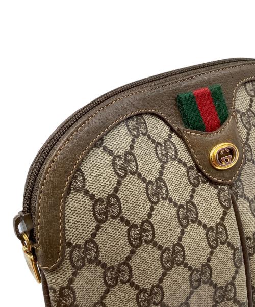 GUCCI（グッチ）GUCCI (グッチ) ショルダーバッグ　GUCCI ブラウンの古着・服飾アイテム
