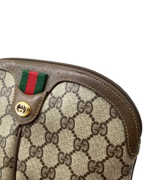 GUCCI（グッチ）GUCCI (グッチ) ショルダーバッグ　GUCCI ブラウンの古着・服飾アイテム
