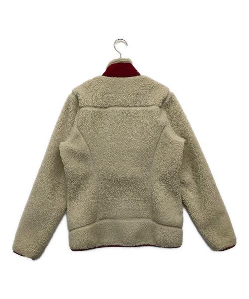 Patagonia（パタゴニア）Patagonia (パタゴニア) クラシック・レトロX・ジャケット ベージュ×レッド サイズ:Sの古着・服飾アイテム