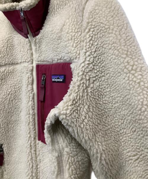 Patagonia（パタゴニア）Patagonia (パタゴニア) クラシック・レトロX・ジャケット ベージュ×レッド サイズ:Sの古着・服飾アイテム