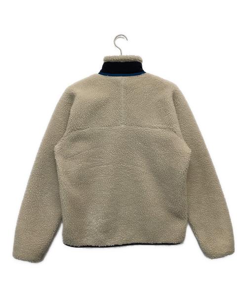 Patagonia（パタゴニア）Patagonia (パタゴニア) クラシック・レトロX・ジャケット ベージュ×ネイビー サイズ:Mの古着・服飾アイテム