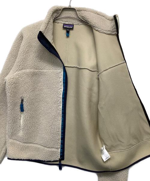 Patagonia（パタゴニア）Patagonia (パタゴニア) クラシック・レトロX・ジャケット ベージュ×ネイビー サイズ:Mの古着・服飾アイテム