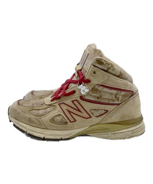 NEW BALANCE（ニューバランス）NEW BALANCE (ニューバランス) ハイカットスニーカー カーキ サイズ:25.5の古着・服飾アイテム