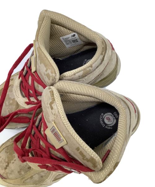 NEW BALANCE（ニューバランス）NEW BALANCE (ニューバランス) ハイカットスニーカー カーキ サイズ:25.5の古着・服飾アイテム